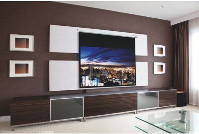 Ecran de projection LUMENE EMBASSY HD 200 C ELECTRIC SCREEN