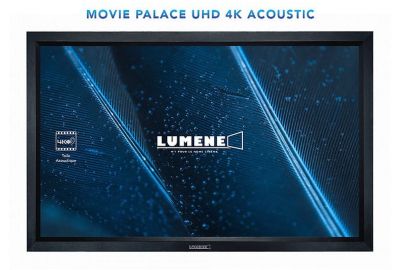 Ecran de projection LUMENE MOVIE PALACE UHD 4K ACOUSTIC 240C