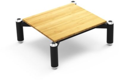 Meuble Hifi NORSTONE SPIDER 1 NOIR / BAMBOU Meuble Hifi NORSTONE SPIDER 1 NOIR / BAMBOU