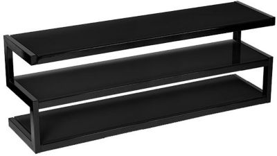 Meuble TV NORSTONE Esse Noir Satin 1.4M 32-55