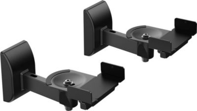 Support enceinte NORSTONE Bookshelves Wall Mount Noir (la paire) Support enceinte NORSTONE Bookshelves Wall Mount Noir (la paire)