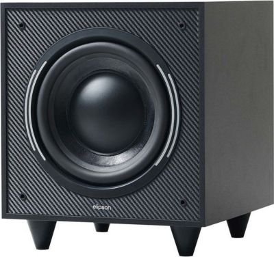Caisson de basse ELIPSON Horus 8S Noir Carbone