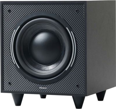 Caisson de basse ELIPSON Horus 8S Noir Carbone