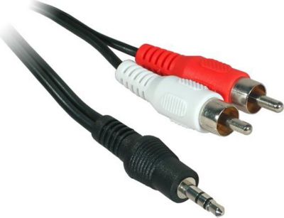 4CONNEXX Câble adaptateur CA5JR Jack 3,5 mâle sté