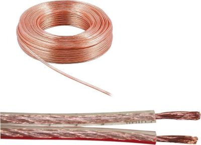 4CONNEXX Câble pour enceinte / hp 2 x 2,5 mm² 10