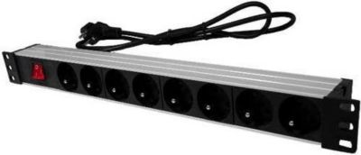 Jeu de lumières IBIZA Multiprise 19" 8 voies 3500W  LC806