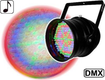 Jeu de lumières IBIZA Effet anim. 181 LEDs RVB DMX 512 LP64LED