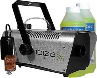 Machine à fumée IBIZA Machine fumée+2L liquide SMOKE800+FLUID