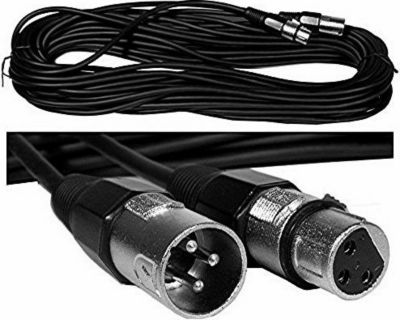 IBIZA Câble XLR mâle/fem 20 mètres CM20XXF