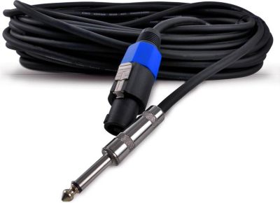 IBIZA Câble Speakon / Jack 6,35 mâle / mâle -