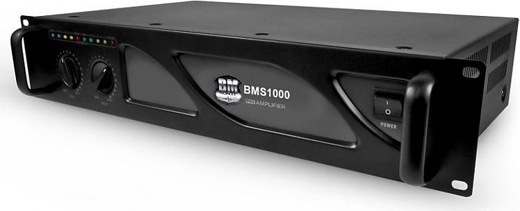 Amplificateur sono 2 x 500W Noir - AUDIO CLUB - AC1000 