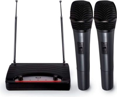 Micro NEW JERSEY SOUND 2Micr sans fil, émett.récept NJS NJS240