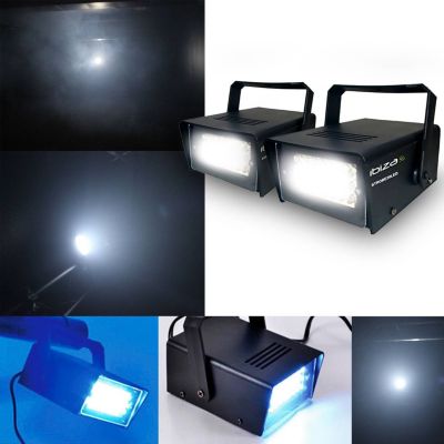 Jeu de lumières IBIZA Jeu de lumière - Mini Stroboscope à LED