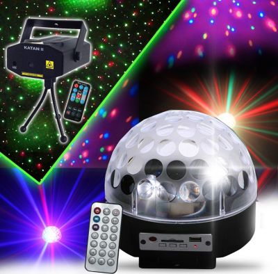1 Mini Boule Disco Lumineuse, Boule Magique Avec Haut-parleur, Lumière De  Scène LED, Lumière De Projecteur LED, Lumière D'ambiance De Voiture, Fête