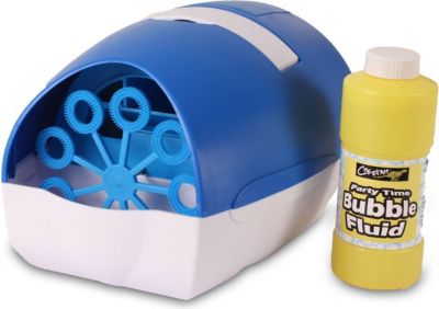 CHEEVALRY Machine à bulles Bleu/Blanc pour enfant