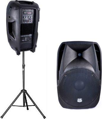 Enceinte sono GEMINI Enceinte amplif Boomer8" 300W USB SD BT