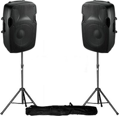 Enceinte passive - Ibiza Sound XTK12 -12/30cm - 500W - en ABS moulé -  Puissance 250W RMS