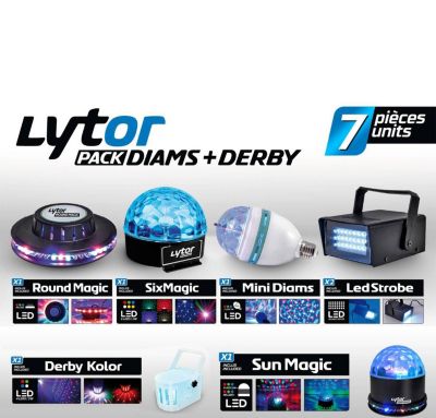 Jeu de lumières LYTOR PACK LYTOR DIAMS + DERBY