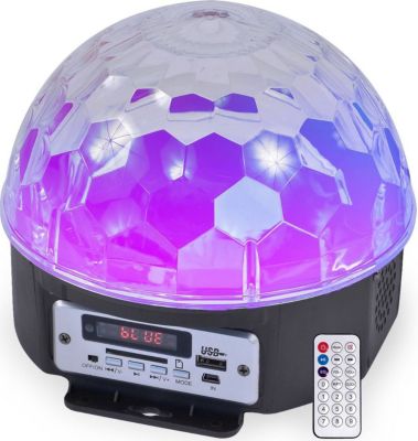Jeu de lumières IBIZA Effet de lumière A LED ASTRO SD-USB-BT