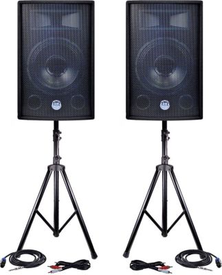 Pack sono BM SONIC 2 enceintes passives 600W+PIEDS-CÂBLES Pack sono BM SONIC 2 enceintes passives 600W+PIEDS-CÂBLES