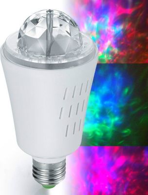 Jeu de lumières INOVAXION Ampoule à effets lumineux LED 3 couleurs