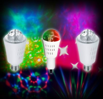 Jeu de lumières INOVAXION Lot de 3 ampoules à effets lumineux spéc