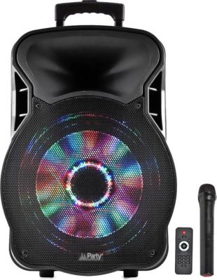 Enceinte sono PARTY LIGHT&SOUND Enceinte 800W 15''LEDs Rvb USB/BT/SD/FM