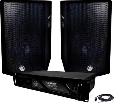 Pack sono BM SONIC Pack Sonorisation 2600W Ampli Mydj + Enc