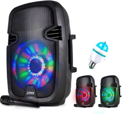 Enceinte sono PARTY LIGHT&SOUND Enceinte mobile PARTY7 à LEDs RVB - 300W