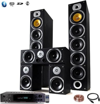Home Cinema 5.1 BENG Ensemble Home-cinéma Hifi 1240W + ampli
