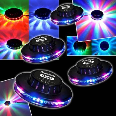 Jeu de lumières FESTINIGHT Jeu de lumière Pack Light 4 Effets OVNI
