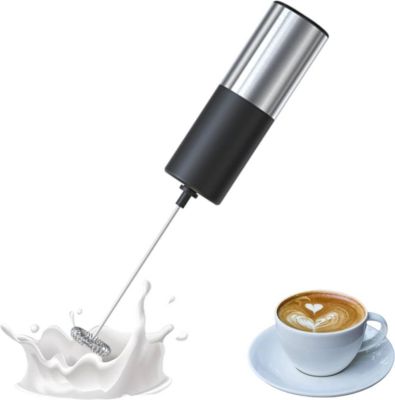 Mousseur à lait portatif, mousseur à café à piles - Agitateurs à café à  Garde