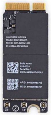 Carte APPLE Carte AirPort Wifi-MacBookP A15024 A1398 Reconditionné Carte APPLE Carte AirPort Wifi-MacBookP A15024 A1398 Reconditionné