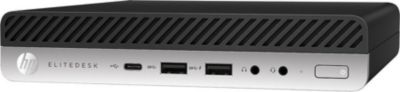 Unité centrale HP EliteDesk 800 G3 DM - 8Go - SSD 256Go Reconditionné