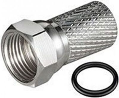 Fiche antenne TV HDSAT Hdsat Fiche F 7mm Avec Joint Torique Con