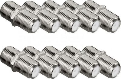  HDSAT Hdsat 10x Raccord F à Visser Femelle/fem HDSAT Hdsat 10x Raccord F à Visser Femelle/fem