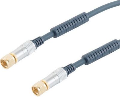 Câble Coaxial HDSAT Hdsat Cable Coaxial Pro 2,5m Connecteur Câble Coaxial HDSAT Hdsat Cable Coaxial Pro 2,5m Connecteur