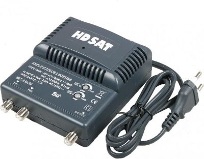 Amplificateur TV HDSAT Hdsat Amplificateur Tnt Blinde 2 Sorties Amplificateur TV HDSAT Hdsat Amplificateur Tnt Blinde 2 Sorties