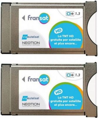 Décodeur TNT NEOTION Pack 2x Modules Pcmcia Fransat Ci+ Dern Décodeur TNT NEOTION Pack 2x Modules Pcmcia Fransat Ci+ Dern