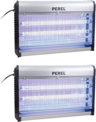 Anti insectes PEREL Pack  2x Destructeurs D'insectes Electri