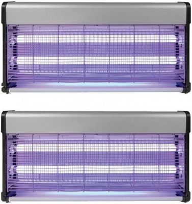 Anti insectes PEREL Pack  2x Destructeurs D'insectes Electri