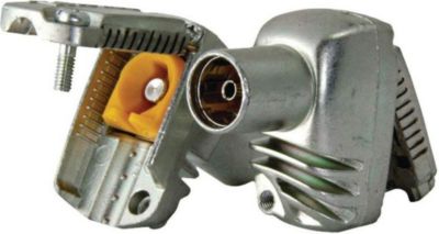 Fiche antenne TV TELEVES 413310 Fiche Coaxiale Femelle Pro Easyf