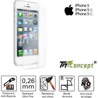 Protège écran TM CONCEPT Apple iPhone 5 / 5C / 5S - Crystal