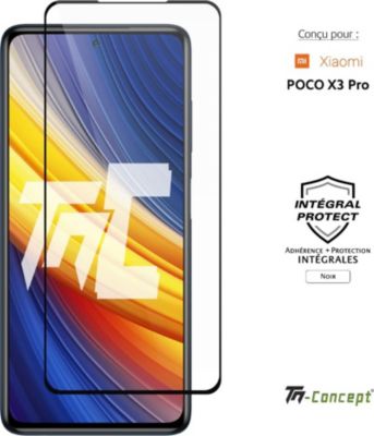 Protège écran TM CONCEPT Verre trempé intégral Xiaomi Poco X3 Pro Protège écran TM CONCEPT Verre trempé intégral Xiaomi Poco X3 Pro