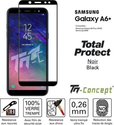 Protège écran TM CONCEPT Samsung Galaxy A6 Plus (2018) protection Protège écran TM CONCEPT Samsung Galaxy A6 Plus (2018) protection