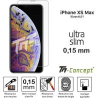Protège écran TM CONCEPT Apple iPhone XS Max - Verre trempé Ultra