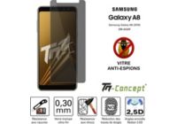 Protège écran TM CONCEPT Samsung Galaxy A8 (2018) - Verre trempé