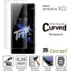 Protège écran TM CONCEPT Sony Xperia XZ2 - Transparent - Curved