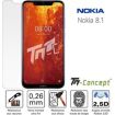 Protège écran TM CONCEPT Nokia 8.1 / Nokia 8 (2018) - Verre tremp