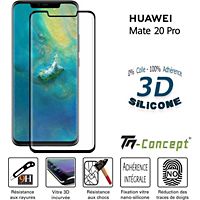 Protège écran TM CONCEPT Huawei Mate 20 Pro - Verre trempé incurv
